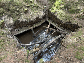 Bývalý stříbrný důl | Batelov, Rácov