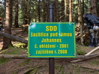 Šachtice pod jámou Johannes | Ryžovna